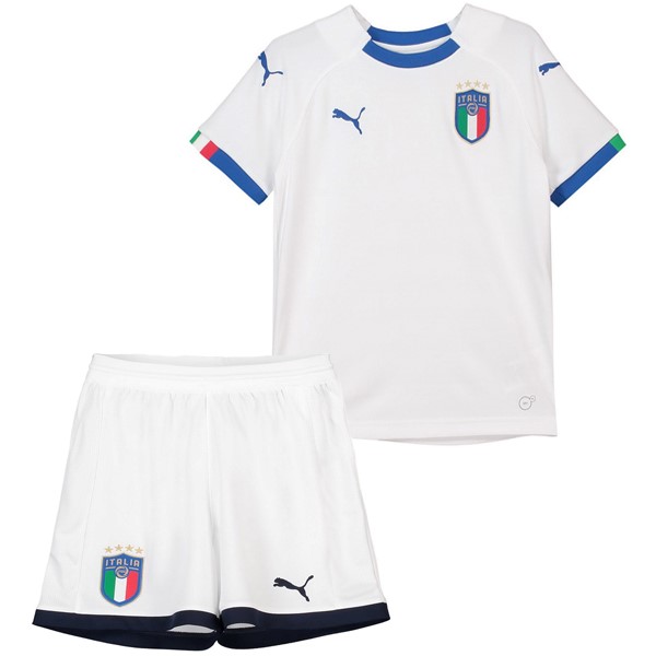 Maillot Football Italie Exterieur Enfant 2018 Blanc